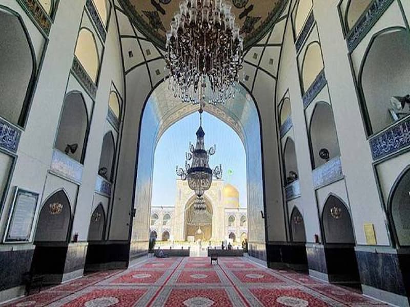 پلان مسجد گوهرشاد مشهد